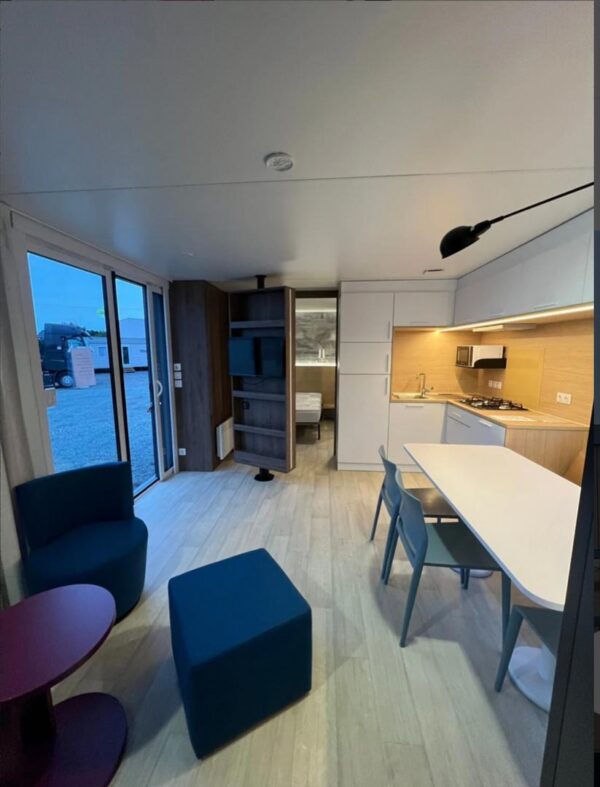 Luisiana Taos Mobiele Woning – 40 m² – 2 Slaapkamers en 2 Badkamers