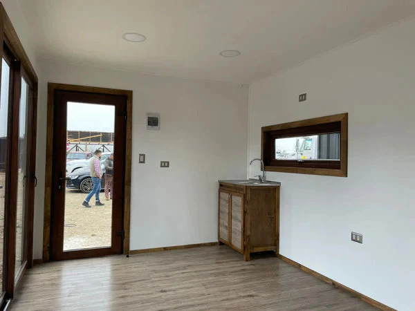 Modulaire Cabine Valdivia 6×3m – 1 Slaapkamer en 1 Complete Badkamer