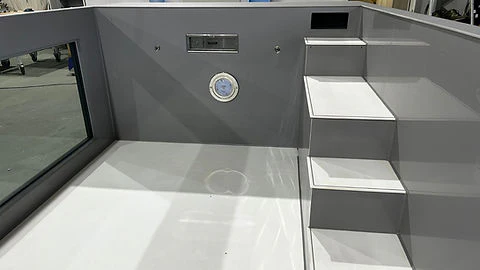 Polypropyleen Zwembad ElitePool Sport & Spa – 6,5 × 2,5 m met Panoramavenster, Schuifdak & Warmtepomp
