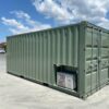 Nieuwe 20ft Kantoorcontainer met Airconditioning en Glazen Gevel