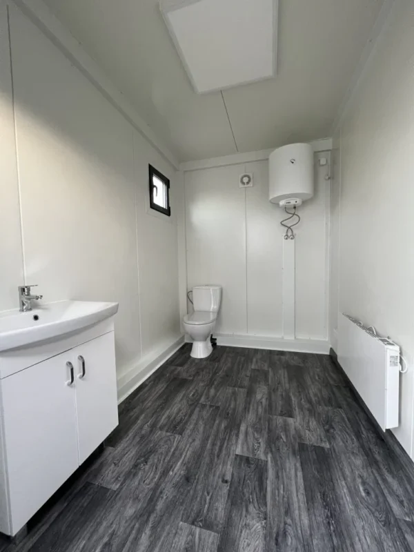 Premium Geïsoleerde Sanitaire Container met Aparte Douche en Toilet