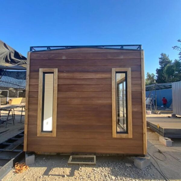 Modulaire Cafetaria van 18 m² met Dubbele Badkamer en Volledige Uitrusting