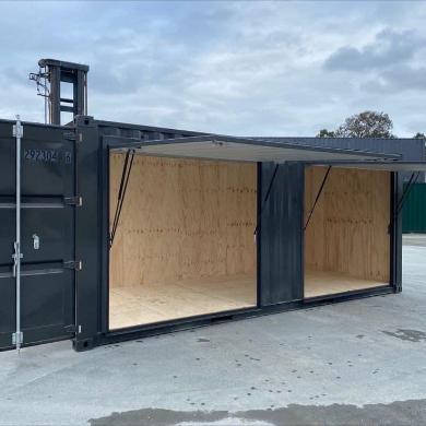 Gepersonaliseerde Containerwinkel 20′ – Mobiele Shop voor Events & Pop-ups