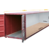 40ft Standaard Zeecontainer – Tweedehands | ISO & CSC Gecertificeerd