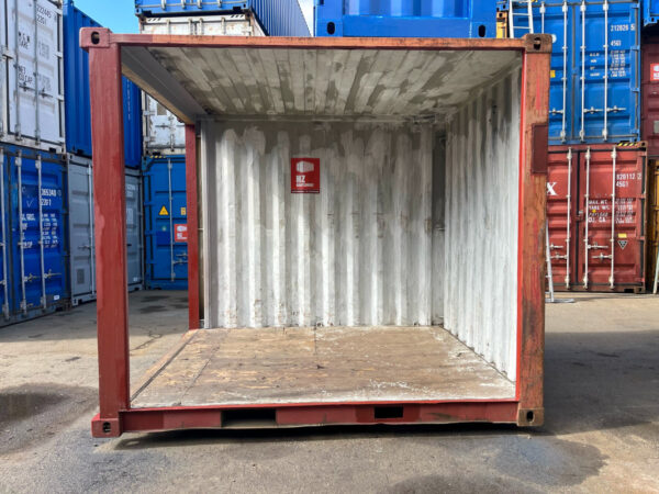Standaard 10 Voet Maritieme Container met Dubbele Zijdelingse Opening – Compact en Robuust