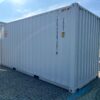 20 ft HC Container met Oprolpoorten (Lichtgrijs) – Versterkte Constructie