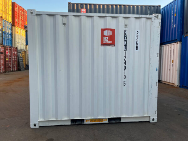 Nieuwe 10 Voet Maritieme Container – Wit RAL 9010