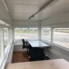 20ft Geïsoleerde Observatiecontainer – Mobiele Kantoorunit met Panoramische Ramen