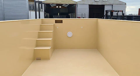 Sport & Spa Polypropyleen Containerzwembad – Zwemmen & Ontspannen in Één Oplossing