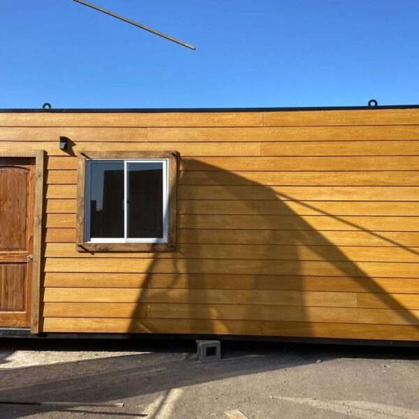 18m² manoeuvreerbare containerwoning — complete modulaire woning