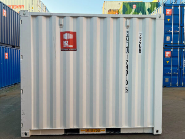 Nieuwe 10 Voet Maritieme Container – Wit RAL 9010
