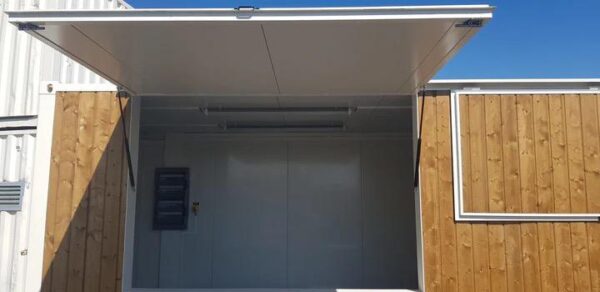 40' Houten Bar Container – Premium Commercieel Ruimte