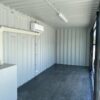 Nieuwe 20ft Kantoorcontainer met Airconditioning en Glazen Gevel