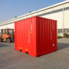 Nieuwe 10 Voet Maritieme Container – Rood – Corten Staal