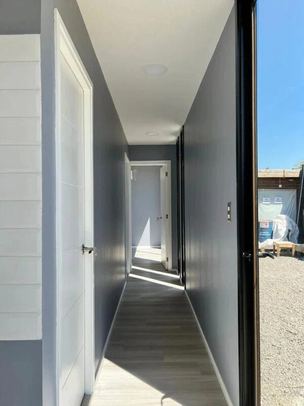 Modulaire Woning Montes 36 m² — Modern ontwerp met grote raampartijen