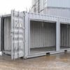 20ft Opslagcontainer met Laterale Roldeuren – Robuust, Veilig en Direct Toegankelijk