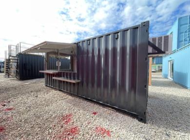 20-voet Containerbar – Industriële Uitstraling en Volledige Functionaliteit