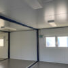 Samenstelling van 3 Geïsoleerde Prefabmodules – 54 m² Modulaire Werkruimte