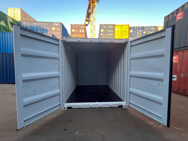 10 Voet Maritieme Container – IICL6 Kwaliteit, RAL 9010 Wit