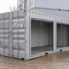20ft Opslagcontainer met Laterale Roldeuren – Robuust, Veilig en Direct Toegankelijk