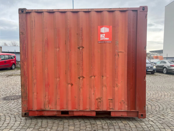 10 Voet Opslagcontainer – Rood – Tweedehands