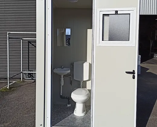 Sanitair Module S1 – Nieuw Compact WC-Module met Wastafel