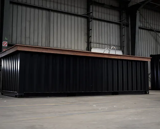 Containerzwembad 40 ft – Klaar voor Gebruik (6,5 m)