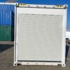 20 ft HC Container met Oprolpoorten (Lichtgrijs) – Versterkte Constructie