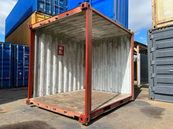 Standaard 10 Voet Maritieme Container met Dubbele Zijdelingse Opening – Compact en Robuust