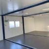 Samenstelling van 3 Geïsoleerde Prefabmodules – 54 m² Modulaire Werkruimte