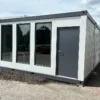 Modulaire Kantoorunit – 4 Modules (6,00 × 9,72 m) met Kantine en Sanitair