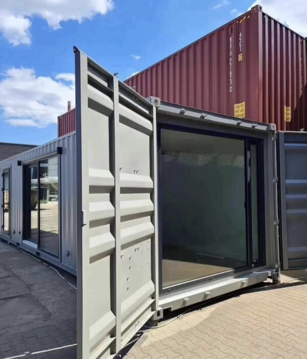 40ft Containerwoning Volledig Uitrust — Modern, Functioneel en Klaar voor Gebruikt
