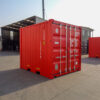 Nieuwe 10 Voet Maritieme Container – Rood – Corten Staal