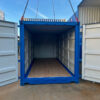 20 Voet Maritieme Container met Dubbele Zijklep – RAL 5010, IICL6, CSC Gecertificeerd