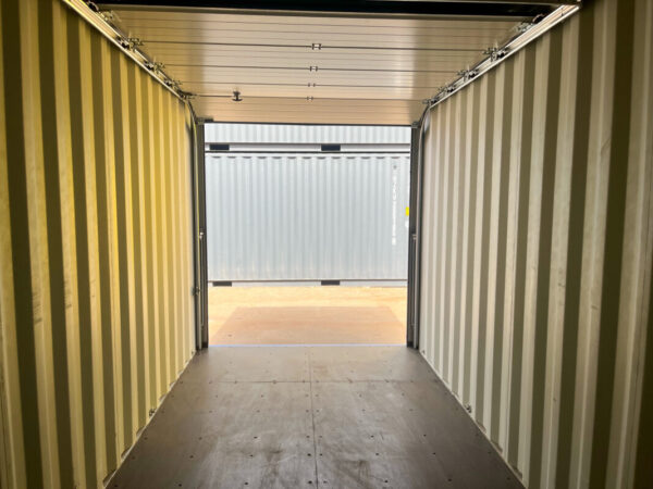 20’HC Container Garage met Hörmann Sectionaaldeuren – IICL6 (One Way)