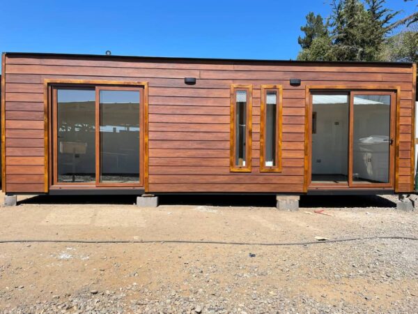 Modulaire Cabine 8x3m | 1 Slaapkamer, Volledig Badkamer, Keuken